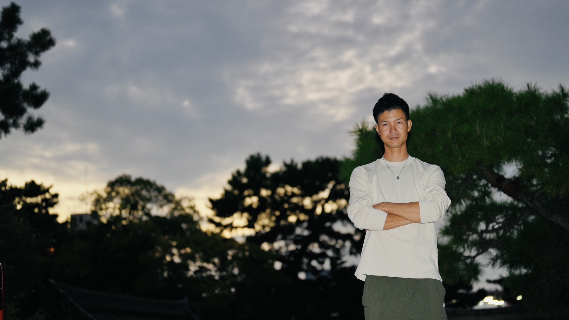 リラックスしたオフの雰囲気