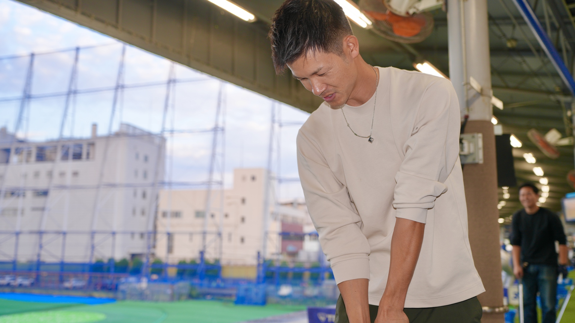 リラックスしたオフの雰囲気