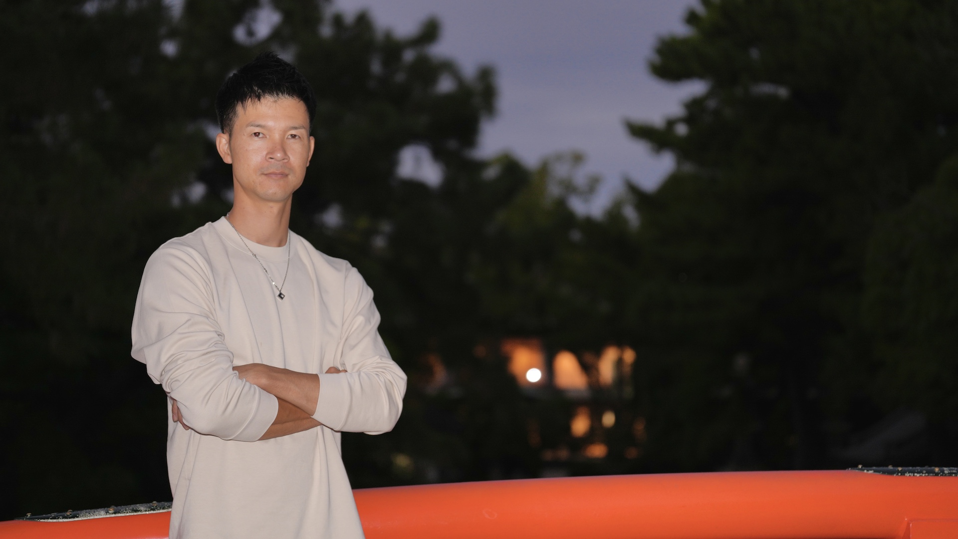 リラックスしたオフの雰囲気