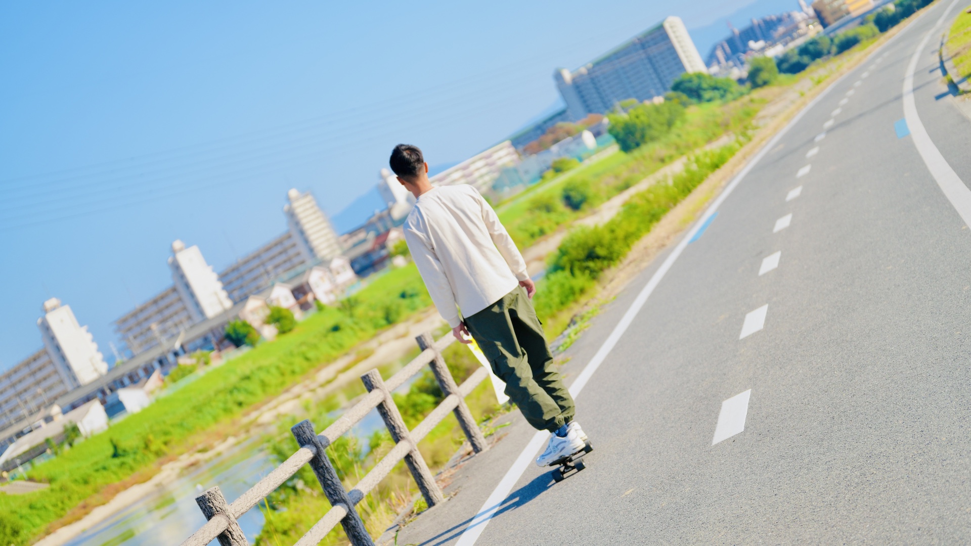 リラックスしたオフの雰囲気