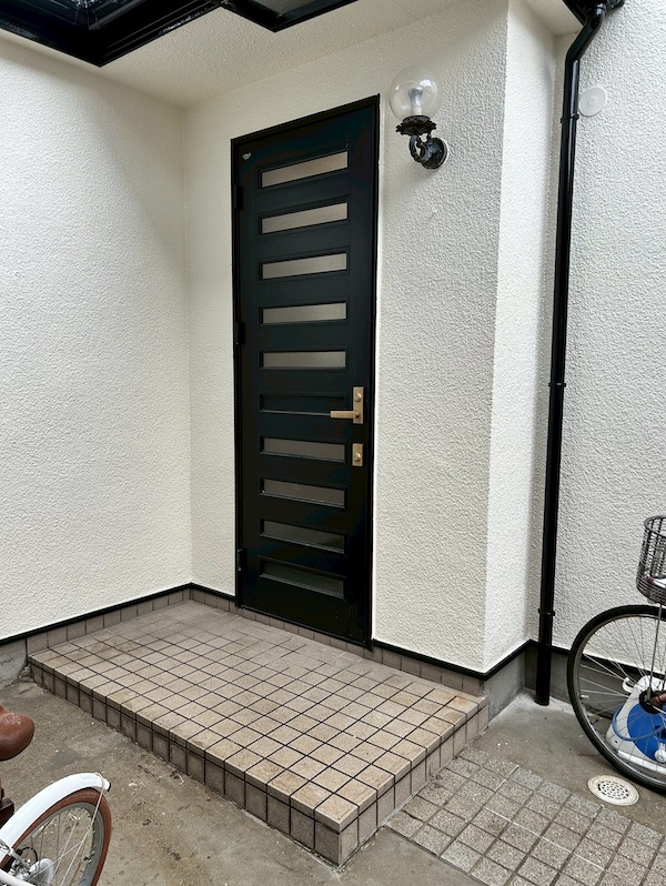 玄関サッシ交換